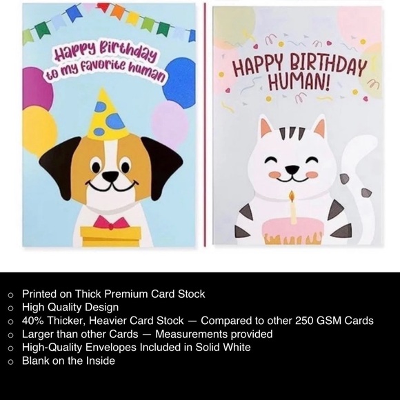 🔸Premium Birthday Cards🔸 - Picture 3 of 14